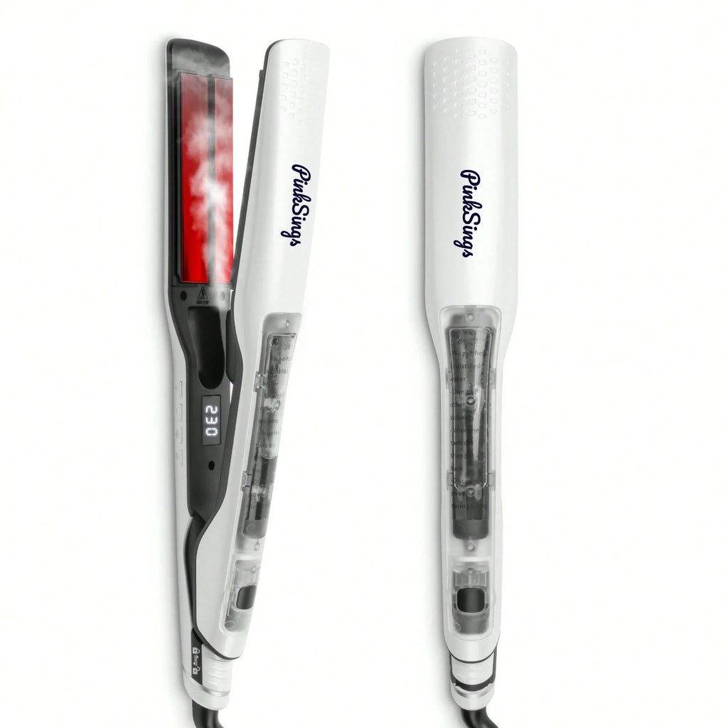 PinkSings Steam Hair Straightener