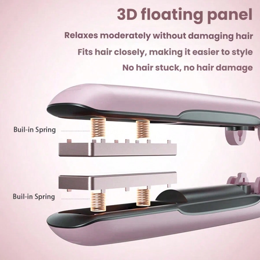 PinkSings 5000mAh Cordless Rechargeable Curling Iron